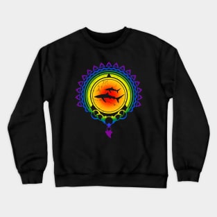 LGBTQ Pride Hawaii blue shark Crewneck Sweatshirt